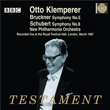 Anton Bruckner (1824-1896), Otto Klemperer & New Philharmonia Orchestra - Sinfonie Nr5 In B-Dur (2 CDs)