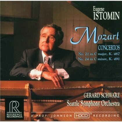 Wolfgang Amadeus Mozart (1756-1791), Gerard Schwarz & Seattle Symphony Orchestra - Concertos No 21 And 24 - HDCD