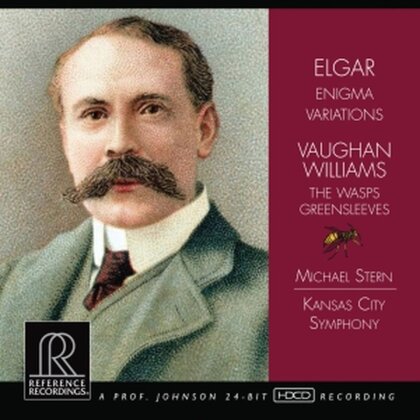 Ralph Vaughan Williams (1872-1958), Sir Edward Elgar (1857-1934), Michael Stern & Kansas City Symphony - Enigma Variations / THe Wasps / Greensleeves - HDCD