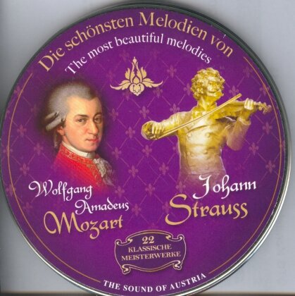 Diverse Interpreten, Wolfgang Amadeus Mozart (1756-1791) & Johann Strauss - Wolfgang Amadeus Mozart - Johann Strauss