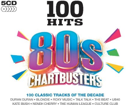 100 Hits - 80s Chartbusters (5 CDs)