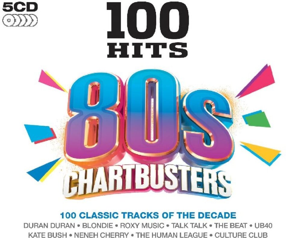 100 Hits - 80s Chartbusters (5 CDs)