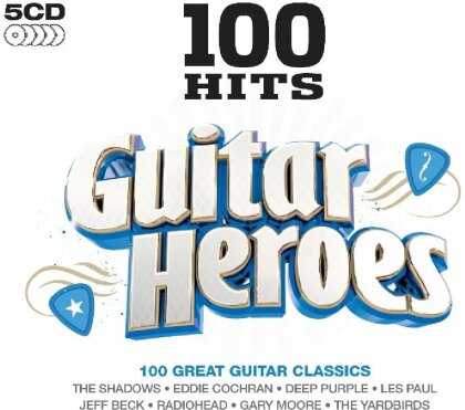 100 Hits - Guitar Heroes (5 CDs)