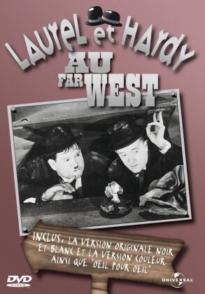 Laurel et Hardy - Au far west (b/w)