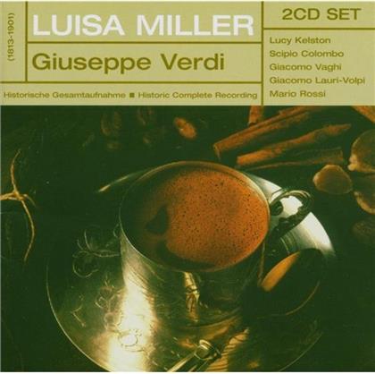 Lucy Kelston, Scipio Colombo, Giacomo Vaghi, Mario Rossi & Giuseppe Verdi (1813-1901) - Luisa Miller (2 CD)
