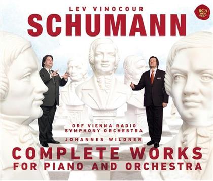 Lev Vinocour - Schumann: Complete Works For Piano And Orchestra (3 CDs)