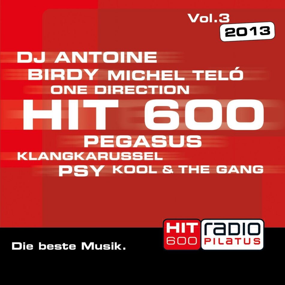 Radio Pilatus Hit 600 - various 2013 (2 CDs)