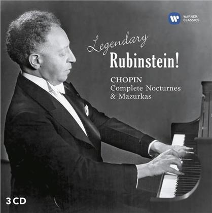 Frédéric Chopin (1810-1849) & Arthur Rubinstein - Legendary Rubinstein - Chopin (3 CDs)