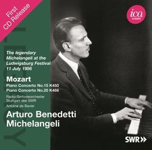 Arturo Benedetti Michelangeli & Wolfgang Amadeus Mozart (1756-1791) - Klavierkonz. 15&20