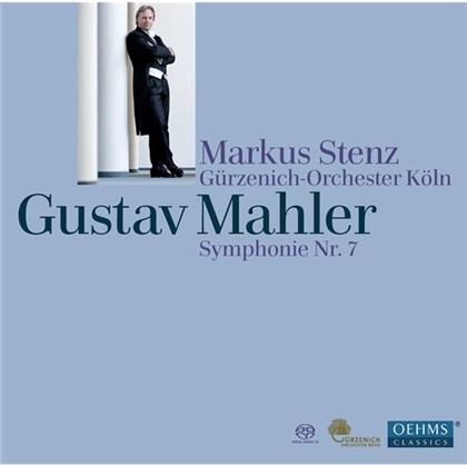Gustav Mahler (1860-1911), Markus Stenz & Gürzenich Orchester Köln - Sinfonie Nr. 7 (SACD)
