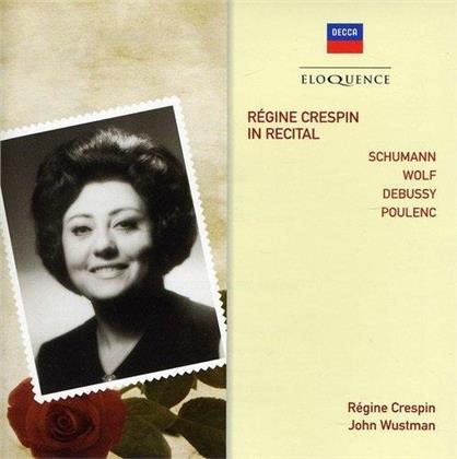 Régine Crespin, Robert Schumann (1810-1856), Hugo Wolf (1860-1903), Claude Debussy (1862-1918) & Francis Poulenc (1899-1963) - In Recital (Eloquence Australia)