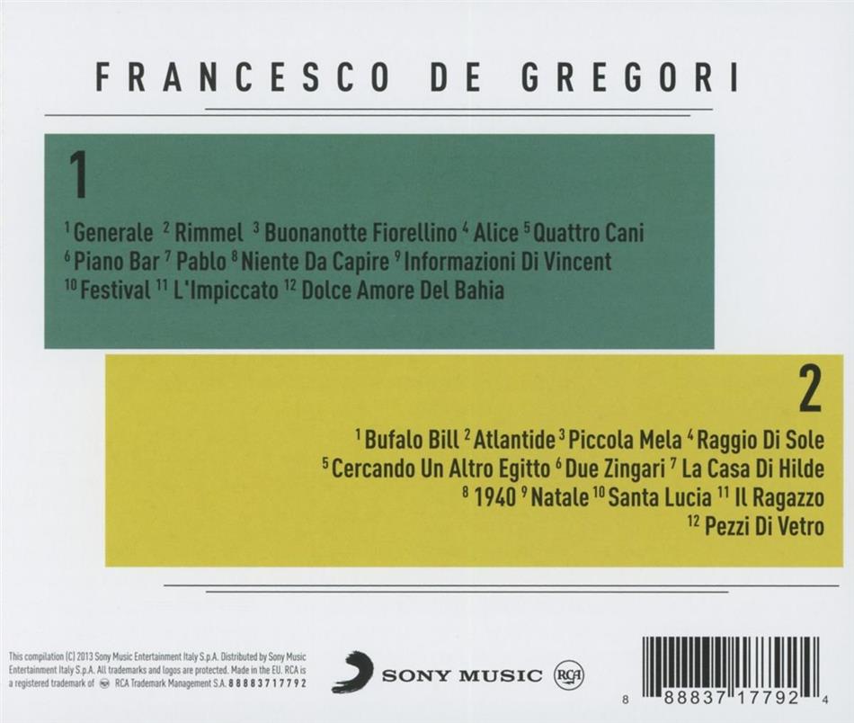 De Gregori Natale.Generazione Cantautori 2 Cds By Francesco De Gregori Cede Com