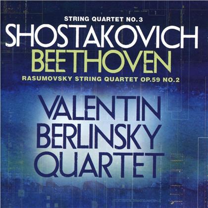 Valentin Berlinsky Quartet & Ludwig van Beethoven (1770-1827) - Razumovsky Streichquartettt Op59 Nr2 E-Moll