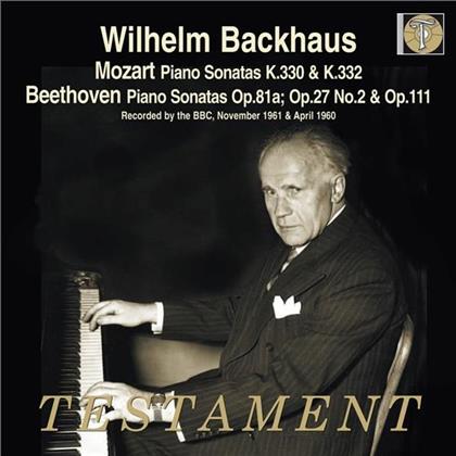 Wolfgang Amadeus Mozart (1756-1791) & Wilhelm Backhaus - Klaviersonate Nr10 In C-Dur K.330 & Nr12 In F-Dur