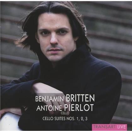 Pierlot Antoine & Benjamin Britten (1913-1976) - Cellosuiten Nr1,2,3