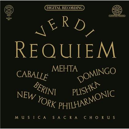 Montserrat Caballé, Plácido Domingo, Giuseppe Verdi (1813-1901), Zubin Mehta & New York Philharmonic Orchestra - Requiem (2 CDs)