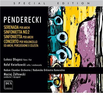Lukasz Dlugosz, Kwiatkowski Rafal & Krzysztof Penderecki (*1933) - Serenade Fuer Streicher, Sinfonie Nr2 Fuer Floete