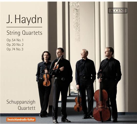 Schuppanzigh Quartett & Joseph Haydn (1732-1809) - Streichquartette op.54 Nr. 1, op. 20 Nr. 2, opus 74 Nr. 3