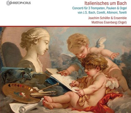 Joachim Schaefer Trompetenensemble, Corelli, Tomaso Albinoni (1671-1751), Johann Sebastian Bach (1685-1750), Romanino, … - Italienisches Um Bach