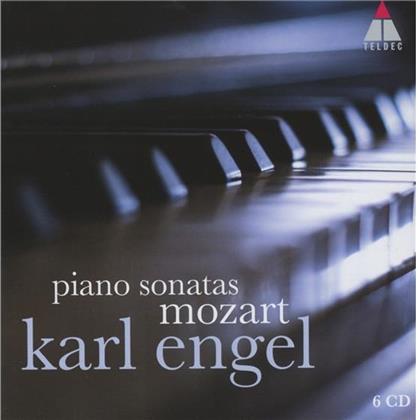 Karl Engel & Wolfgang Amadeus Mozart (1756-1791) - Piano Sonatas (6 CD)