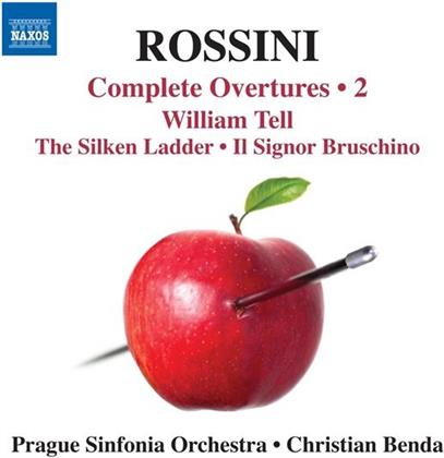 Prague Sinfonia Orchestra, Gioachino Rossini (1792-1868) & Christian Benda - Ouvertueren 2 - William Tell, Silken Ladder, Il Signor Bruschino