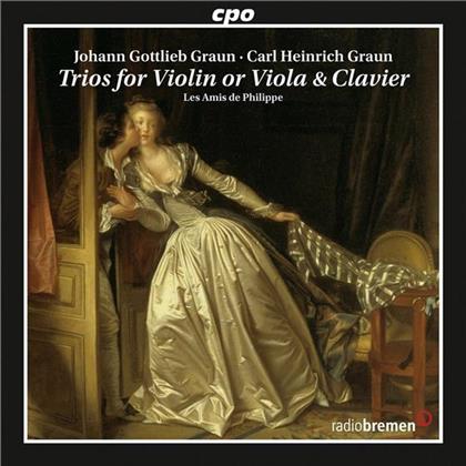 Ludger Remy, Johann Gottlieb Graun (1698-1771), Anne Schumann & Eva Salonen - Trios Fuer Violine, Bratsche & Bass