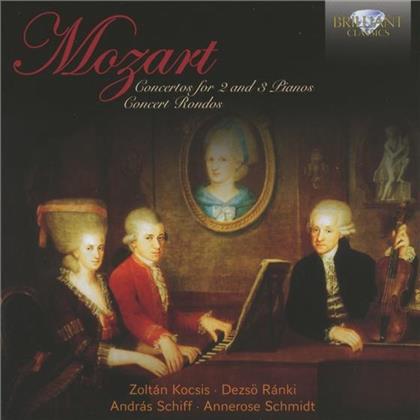 Wolfgang Amadeus Mozart (1756-1791), Kurt Masur, Zoltan Kocsis, Deszö Ranki, … - Konzerte für 2&3 Klaviere