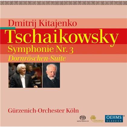 Peter Iljitsch Tschaikowsky (1840-1893), Dmitri Kitajenko & Gürzenich Orchester Köln - Sinfonie Nr. 3, Dornröschen-Suite (Hybrid SACD)