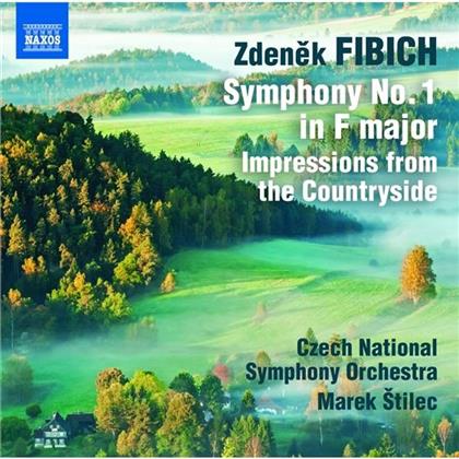 Zdenek Fibich (1850-1900), Marek Stilec & Czech National Symphony Orchestra - Symphony No. 1 in F Major / Impesssions from the Countryside
