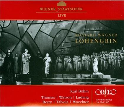 Jess Thomas, Christa Ludwig, Claire Watson, Richard Wagner (1813-1883), … - Lohengrin, Wien Staatsoper 1965 (3 CD)