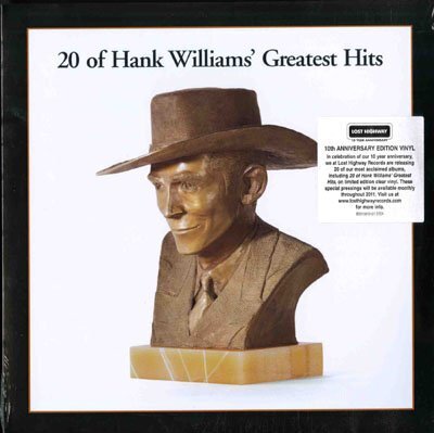 Hank Williams - 20 Of Hank Williams Greatest Hits (LP)
