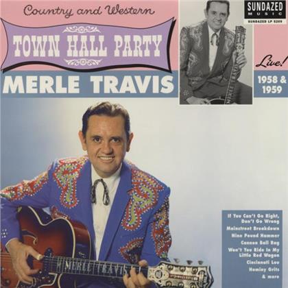 Merle Travis - Live At Town Hall Party 1958 & 1959 (LP)