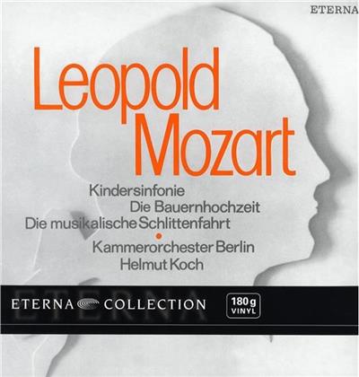Leopold Mozart (1719-1787), Helmut Koch & Kammerorchester Berlin - Kindersinfonie, Bauernhochzeit, Musikalische Schlittenfahrt - Eterna Collection (LP)