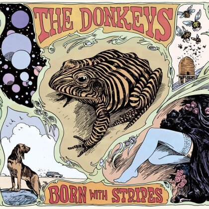 The Donkeys - Born With Stripes (LP)