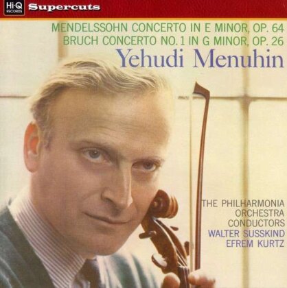 Yehudi, Menuhin & Philharmonia Orchestra - Mendelssohn & Bruch Violin Concertos (LP)