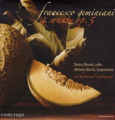 Francesco Geminiani (1687-1762) - 4 Sonate Op 5 (LP)