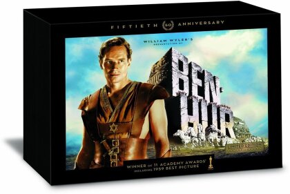 Ben-Hur (1959) (with Book, Édition 50ème Anniversaire, Ultimate Collector's Edition, Édition Limitée, 5 DVD)