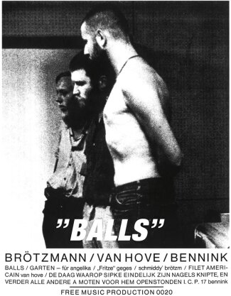 Peter Brötzmann, Bennink & Van Hove - Balls (LP)