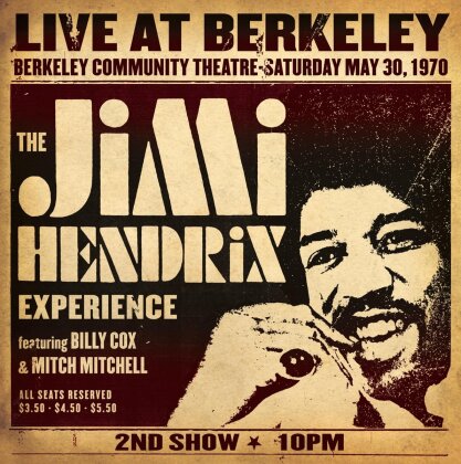 Jimi Hendrix - Jimi Hendrix Experience Live At Berkeley (Gatefold, 2 LP)
