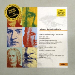 Johann Sebastian Bach (1685-1750) & Stuttgarter Kammerorchester - Brandenburg Concertos - Box (3 LPs)