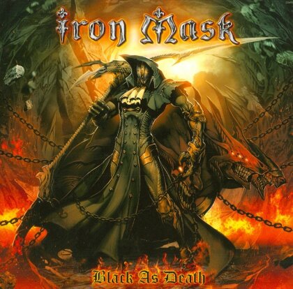 Iron Mask - Black As Death (LP)