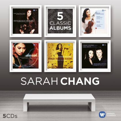 Sarah Chang & Vivaldi/Dvorak/Sibelius/+ - Sarah Chang (5 CDs)