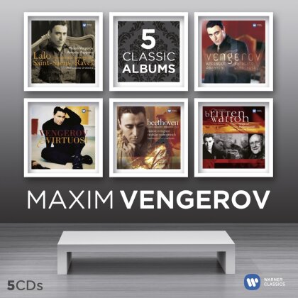 Maxim Vengerov & Beethoven/Britten/Walton/+ - Maxim Vengerov (5 CD)