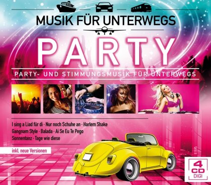 Party - Musik Für Unterwegs (4 CDs)