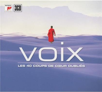 Various - Voix - Les 40 Coups De Coeur Oubliés (3 CD)