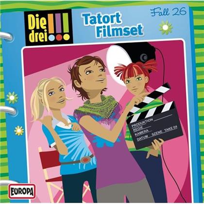 Die Drei !!! - 026 Tatort Filmset