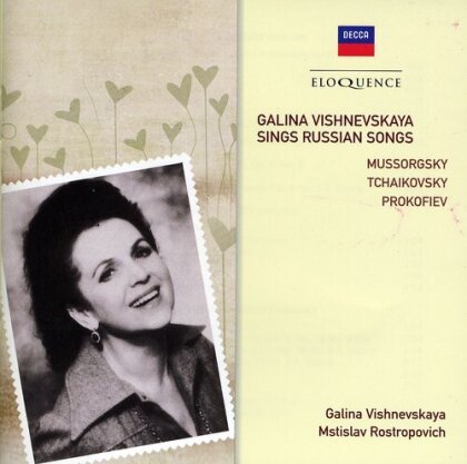 Galina Vishnevskaya, Mstislav Rostropovitsch, Modest Mussorgsky (1839-1881), Peter Iljitsch Tschaikowsky (1840-1893) & Serge Prokofieff (1891-1953) - Galina Vishnevskaya Sings Russian Songs
