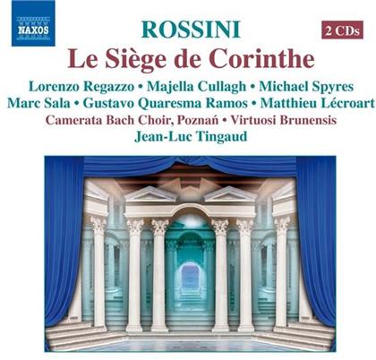 Lorenzo Regazzo, Camerata Bach Choir Poznan, Gioachino Rossini (1792-1868), Jean-Luc Tingaud & Virtuosi Brunensis - Siege De Corinthe (2 CDs)