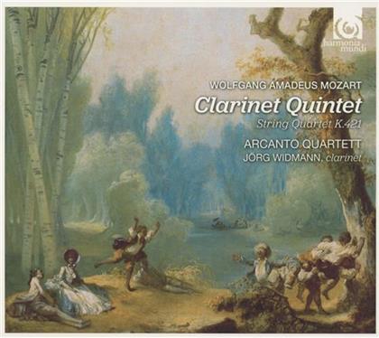 Arcanto Quartett & Jörg Widmann - Klarinettenquintett, Streichquartett Kv421