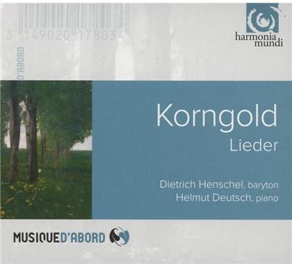 Erich Wolfgang Korngold (1897-1957), Dietrich Henschel & Helmut Deutsch - Lieder